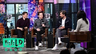 Gwilym Lee Joe Mazzello amp Allen Leech Talk quotBohemian Rhapsodyquot [upl. by Nylanej287]