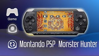 Construindo PSP do zero com Carcaça Monster Hunter [upl. by Direj430]