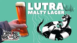 Lutra Kveik Malty Pseudo Lager  Grain to Glass amp All Grain Recipe [upl. by Magnum]