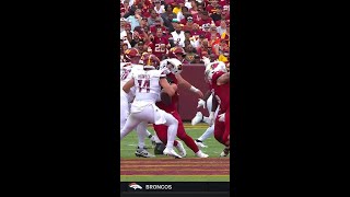 Dennis Gardeck with a Sack vs Washington Commanders [upl. by Leitnahs]