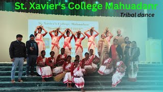 Tribal dance video  St Xaviers College Mahuadanr [upl. by Gnni]