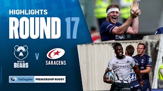 Bristol Bears v Saracens  HIGHLIGHTS  Itoje On The Double  Gallagher Premiership 202324 [upl. by Redman540]