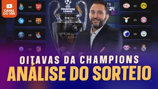 OITAVAS DA CHAMPIONS PSG SERÁ FAVORITO [upl. by Evars]