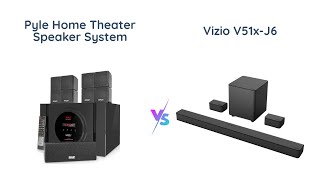 Pyle vs Vizio Which 51 Channel Home Theater Speaker is Better [upl. by Anelrahs]