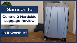 Samsonite Centric 2 Hardside Luggage Review [upl. by Airliah]