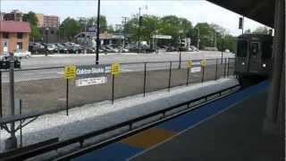 CTA L New OaktonSkokie Station Yellow LineSkokie Swift 050312 [upl. by Drarreg]