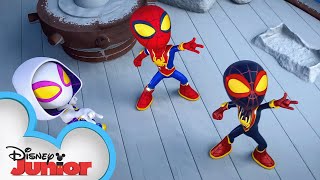 Spidey WebSpinners Season 3 Trailer 🕸 Marvels Spidey and his Amazing Friends  disneyjr [upl. by Garibald327]