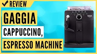 Gaggia Naviglio Milk OneTouch Cappuccino and Espresso Machine Review [upl. by Bridgette]