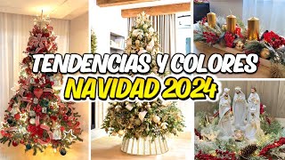 TENDENCIAS y COLORES NAVIDAD 2024 [upl. by Dolloff]