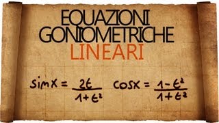 Equazioni e Disequazioni Goniometriche Lineari [upl. by Battista]