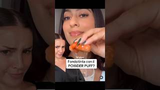 Fondotinta con il POWDER PUFF [upl. by Ekoorb596]