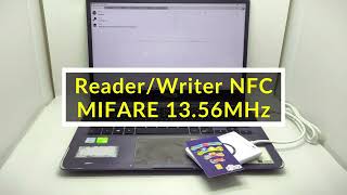 Reader amp Writer NFC Kartu MIFARE 1356MHz [upl. by Hurff884]