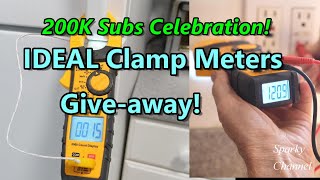 IDEAL 61757 RMS  Temperature Clamp Meters Giveaway [upl. by Mario412]