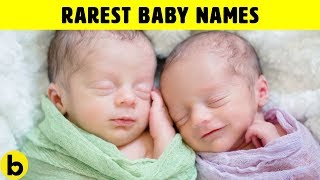 20 Baby Names For Girls amp Boys That Are Very Unique [upl. by Bayless]