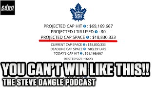 Breaking Down The Maple Leafs INSANE Salary Cap Situation  SDP [upl. by Harmon504]