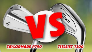 Taylormade P790 VS Titleist T200 NEW MODELS for 2024 [upl. by Esdnyl]