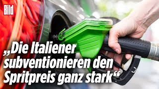 Italien So hat das Land die Tankpreise gedrückt  Die richtigen Fragen [upl. by Dannon936]