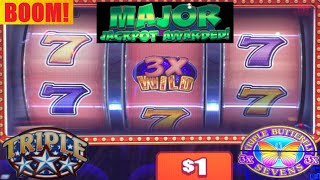 MAJOR JACKPOT Multiple progressive jackpots and big wins on this 3 Reel Piggy Bankin slot machine [upl. by Adnerak468]