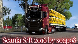 ATS Mods 150  Scania SR 2016 by soap98 ATS 150  American Truck Simulator [upl. by Are]