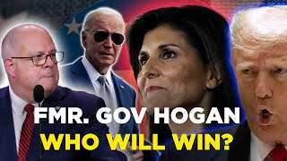 EXCLUSIVE Former Maryland Gov Larry Hogan Talks Support For Haley and NH Primary [upl. by Chico981]