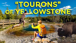 The Shocking Behavior of Park Visitors Revealed Yellowstones Touron Tales [upl. by Bahner683]