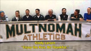 Multnomah University is headed to the 2014 NCCAA DII Cross Country Nationals in Houghton NY [upl. by Adnamas]