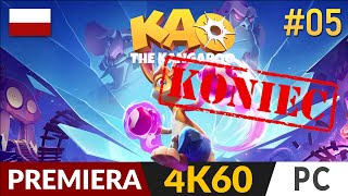 Kangurek Kao 2022 🦘 odc5 Koniec Gry 🪙 Zakończenie 100 liter KAO  Gameplay 4K [upl. by Dreddy585]