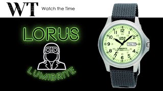 Lorus Lumibrite RJ655AX9F  The best value Field watch you can buy and the Lume… WOW  Amazon [upl. by Saphra]