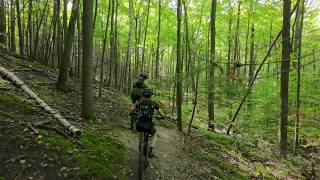 Can the dji neo navigate The Gauntlet \ Pushing the NEO harder  Mountain biking Jefferson Forest [upl. by Lareena914]