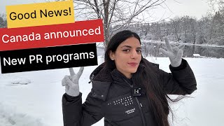 Breaking news New Canada PR programs announced  RNIP is now permanent [upl. by Eerual]