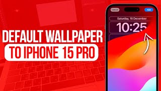 How to Download iPhone 15 Wallpapers on ANY iPhone [upl. by Teece]