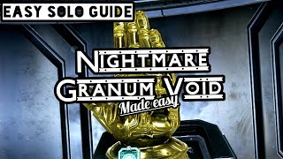 Best Builds for Nightmare Granum Void  Warframe Granum Void Guide [upl. by Ardna]