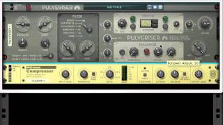 How to make a funky autowah bass effect  Reason Sound Design [upl. by Ardnasac]