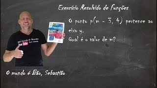 FUNÇÕES  Exercício 39  Valor de m no Ponto P [upl. by Ibby]