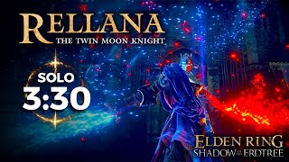 Rellana the Twin Moon Knight SOLO  ELDEN RING Shadow of the Erdtree [upl. by Bultman]