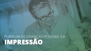 Finanças Pessoais  Relatório de Impressão [upl. by Drhacir]