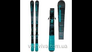 Горные лыжи Elan Element Black Blue Магазин VeloViva [upl. by Ainatit]