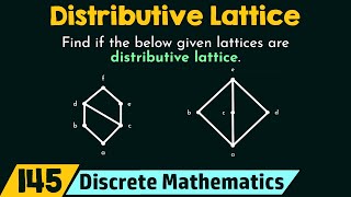 Distributive Lattice [upl. by Borgeson921]