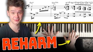 How To Reharmonize Jazz Standards [upl. by Calan]