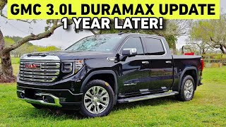 1 YEAR REVIEW 2023 GMC Denali 1500 30 LZO Duramax [upl. by Ennaerb]