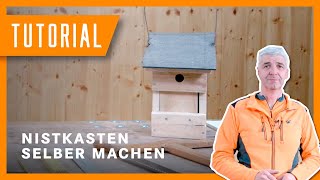 Wolfi zeigt Vogelhaus selber bauen I Nistkasten DIY der Bayerischen Staatsforsten [upl. by Imhskal]