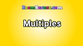 Multiples eLearning Video Math Lesson for Kids [upl. by Loux217]