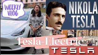 Tesla  Electric Car  Nikola Tesla EngineerampInventor🇷🇸Let’s LearnTogether tesla tibetanvlog [upl. by Adneram]