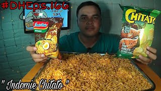 MUKBANG 5 BUNGKUS INDOMIE GORENG CHITATO MUKBANG DH [upl. by Magee]