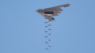 B2 Stealth Bomber Carpet Bombing [upl. by Stephania]