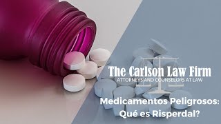 Medicamentos Peligrosos Qué es Risperdal [upl. by Binnings]