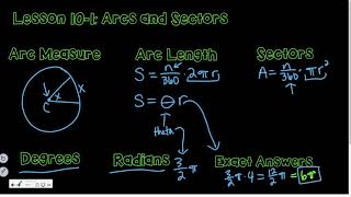 Geometry Chapter 10 Review [upl. by Bergh954]