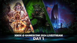 Xbox  gamescom 2024 Live From the Showfloor Day 1 [upl. by Arrec307]