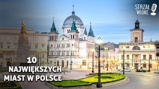 10 Największych miast w Polsce [upl. by Aneled815]