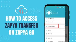 How to Use Zapya Go on Android to Transfer Files Online [upl. by Aneelas872]